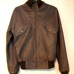 Brown Womens Leather jacket